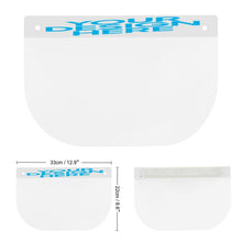 Charger l'image dans la galerie, Masque personnalisé de protection/Visière de Protection Transparente/Écran Facial