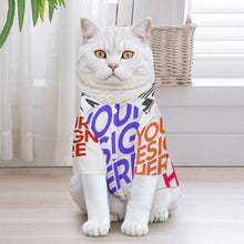 Charger l'image dans la galerie, Vêtements pour animaux de compagnie chemise LM027 pour chats et chiens pour la maison plage bord de mer personnalisée avec prénom motif texte (conception multi-images)