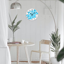 Charger l'image dans la galerie, Horloge murale vintage en bois simple personnalisée avec photo motif texte logo image