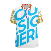 Charger l'image dans la galerie, POLO chemise droite A479 personnalisé avec photo image (conception multi-images)