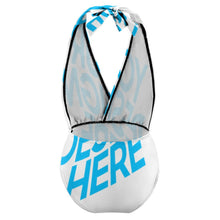 Charger l'image dans la galerie, Maillot de bain à bretelles mignon une pièce Fille enfant NT044 impression personnalisé avec logo photo motif texte