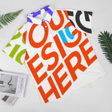 Charger l'image dans la galerie, Impression des multi-images chemise manches courtes grande taille ample cool moderne homme B339 personnalisé avec photo logo motif texte