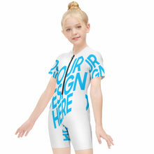 Charger l'image dans la galerie, Maillot de bain / combinaison de surf une pièce pour fille NT001 personnalisé avec photo image logo motif texte