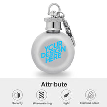 Charger l'image dans la galerie, JJ0522031 Petite flasque (impression uv) personnalisée avec logo