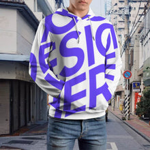 Charger l'image dans la galerie, Sweat à capuche homme A37H sweat à capuche graphique personnalisé avec photo texte prénom (conception une image)