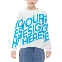 Charger l'image dans la galerie, Pull col rond fille MY03 personnalisé et design avec vos photos / motifs ou nom