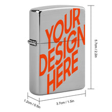 Charger l'image dans la galerie, Étui briquet métal personnalisé avec photo prénom logo (impression recto verso)