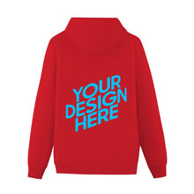 Charger l'image dans la galerie, Sweat pull à capuche en coton personnalisé avec photo texte pour homme avec poche ( impression au dos )
