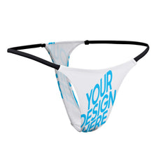 Charger l'image dans la galerie, String Slip Femme Sexy Moderne D42 Personnalisé Avec Photo Texte Motif Logo (Impression Complète Une Image)