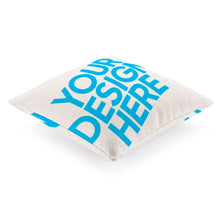 Charger l'image dans la galerie, Taie d'oreiller personnalisée en chanvre blanc (impression recto-verso)