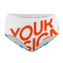Charger l'image dans la galerie, Culotte Slip de qualité confortable pour femmes B499 personnalisé avec photo logo texte motif (impression des multi-images)