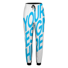 Charger l'image dans la galerie, Pantalon de survêtement homme en polyester personnalisé avec photo et motif (impression sur le devant)