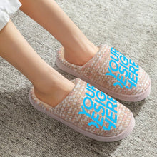 Charger l'image dans la galerie, Chaussons coton pour femmes personnalisées avec image ou logo