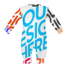 Charger l'image dans la galerie, Body bébé manches longues pour fille ou garçon personnalisée avec prénom motif texte (conception multi-images)