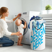 Charger l'image dans la galerie, Panier à linge pliable grande capacité personnalisé avec photo texte prénom