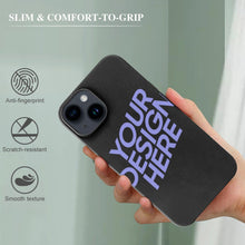 Charger l'image dans la galerie, Coque en TPU pour iPhone 14 / 14 Plus / Coque de protection pour iPhone 14 Pro / 14 Pro Max 3C0705124 Impression complète personnalisée d'une image avec texte de motif de logo photo