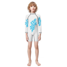 Charger l'image dans la galerie, Maillot de bain une pièce garçon BT001 personnalisé avec photos prénom