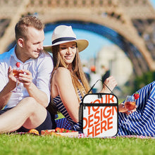 Charger l'image dans la galerie, Sac repas isotherme / Sac fourre-tout thermique personnalisé avec photo motif texte (conception multi-images)