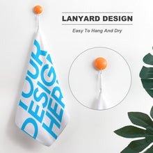 Charger l'image dans la galerie, Essuie main microfibre multifonctions personnalisé avec photo image logo motif texte