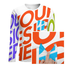 Charger l'image dans la galerie, Sweatshirt chemise tee shirt à manches longues homme avec poche ELREV2 personnalisé avec photo logo texte motif (Impression des multi-images)