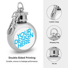 Charger l'image dans la galerie, JJ0522030 Petite flasque (autocollant acrylique) personnalisé