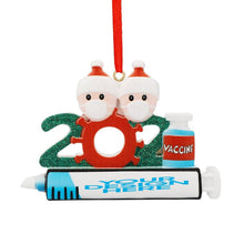 Charger l'image dans la galerie, Décoration/ornement de Noël de poupée avec seringue GY0902041 impression personnalisé avec image motif logo texte