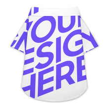 Charger l'image dans la galerie, Chemises d'été pour animaux de compagnie LM027 Style hawaïen chemise pour chien imprimé chat vêtements respirants et Cool personnalisé avec photo texte prénom (conception une image)