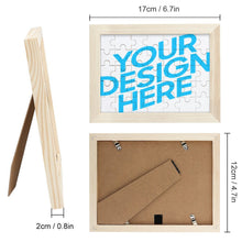 Charger l'image dans la galerie, Cadre de puzzle (version horizontale) GY0907010 personnalisé avec Texte, Photo, Image, Logo