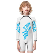 Charger l'image dans la galerie, Maillot de bain une pièce garçon BT001 personnalisé avec photos prénom