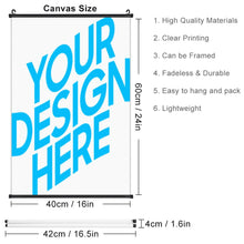 Charger l'image dans la galerie, Affiche murale de haute qualité à impression complète personnalisée avec photo motif texte