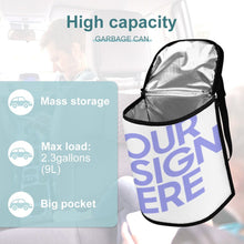 Charger l'image dans la galerie, Sac poubelle voiture / poubelle de voiture en tissu personnalisé avec photo logo texte motif