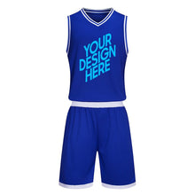 Charger l'image dans la galerie, Ensemble/Maillot basket Enfant vêtements sport FS0820001 impression personnalisé avec photo motif logo texte