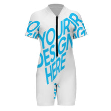 Charger l'image dans la galerie, Maillot de bain / combinaison de surf une pièce pour fille NT001 personnalisé avec photo image logo motif texte