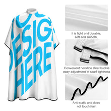 Charger l'image dans la galerie, Tablier de coiffure cape de coiffure pour femme / homme personnalisé avec photos motif texte logo
