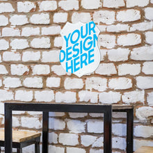 Charger l'image dans la galerie, Peinture personnalisée suspendue en métal en forme de bouclier