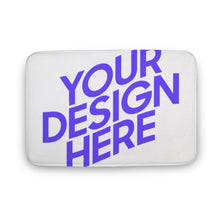 Charger l'image dans la galerie, Tapis de sol antidérapant pour salle de bain (version épaisse) personnalisé avec photo motif texte