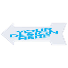 Charger l'image dans la galerie, Pancarte personnalisée en forme de la flèche