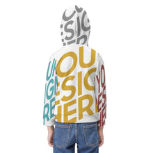 Charger l'image dans la galerie, Hoodie imprimé / Sweat à capuche pour enfants personnalisé avec photo texte logo (impression des multi-images)