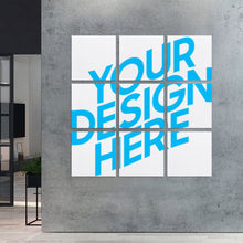 Charger l'image dans la galerie, Peinture suspendue Carré GY0903236 Personnalisé (Conception à neuf panneaux, une image)