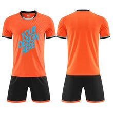 Charger l'image dans la galerie, Maillot de foot / uniforme de football adulte JG6319 Personnalisé avec des chiffres et des lettres