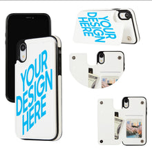 Charger l'image dans la galerie, Coque Housse Flip TPU Cuir iPhone XR Apple personnalisée avec photo