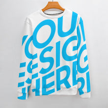 Charger l'image dans la galerie, Pull homme à col rond MY09 personnalisé avec photo et logo (impression d'image unique)