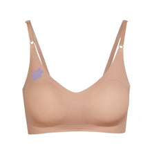 Charger l'image dans la galerie, Soutien-gorge push up brassière échancrée sans coutures active micro-stretch lounge pour femme WH022 personnalisé avec motif texte photo (impression en haut à droite)