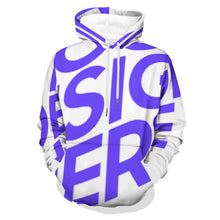 Charger l'image dans la galerie, Sweat à capuche homme A37H sweat à capuche graphique personnalisé avec photo texte prénom (conception une image)