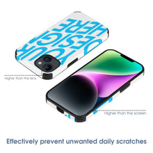 Charger l'image dans la galerie, Personnalisée étui pour téléphone pour iPhone 14 / iPhone 14 Plus / iPhone 14 Pro / iPhone 14 Pro Max en fibre de carbone avec photos, motif, texte, logo, dessinez et imprimez vous-même