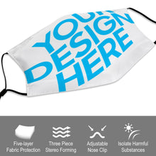 Charger l'image dans la galerie, Masque de protection personnalisé respiratoire adulte sans filtre