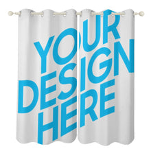Charger l'image dans la galerie, Rideau perforé occultant (couture deux pièces) personnalisé avec photo image texte logo motif