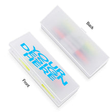 Charger l'image dans la galerie, Trousse / plumier en plastique transparent BG1613000 impression personnalisé avec photo logo motif texte
