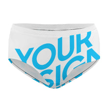 Charger l'image dans la galerie, Culotte Slip de qualité confortable pour femmes B499 personnalisé avec photo texte motif logo (impression complète une image)