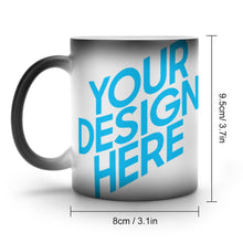 Charger l'image dans la galerie, Mug qui change couleur / Tasse qui change de couleur personnalisé avec photo logo texte motif (impression des multi-images)